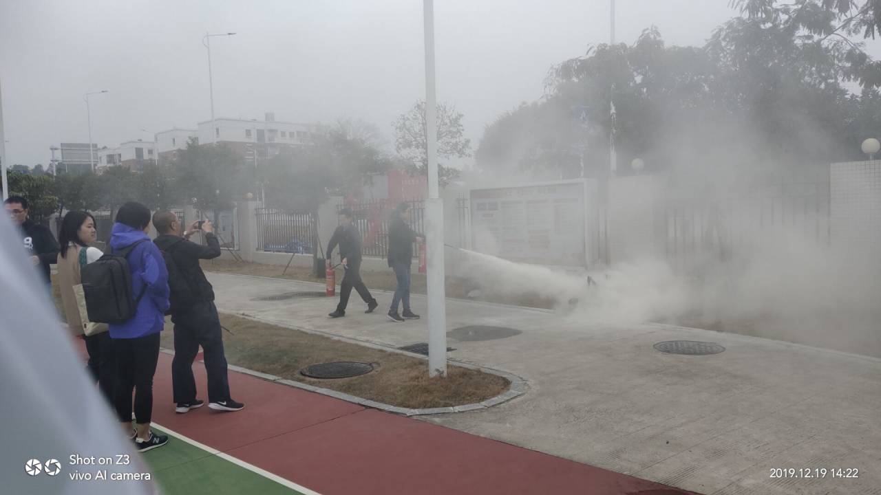 高新区2019年度消防安全明白人培训